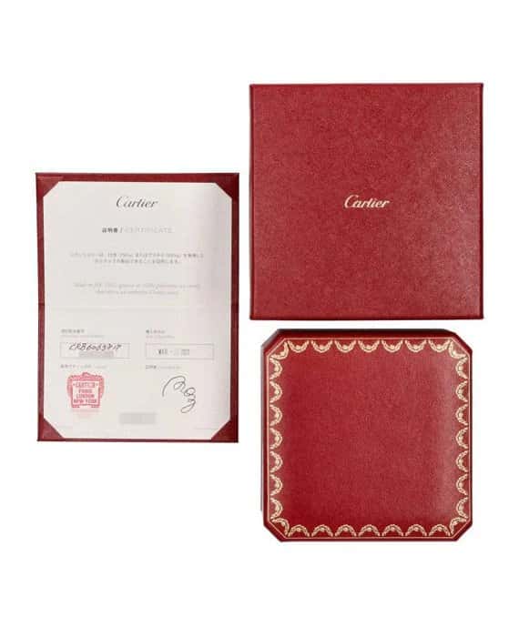 Cartier size 17 Juste Un Clou Bracelet SM Dia K18PG Pave Diamond Small Bracelet MultiColor Good - Box View