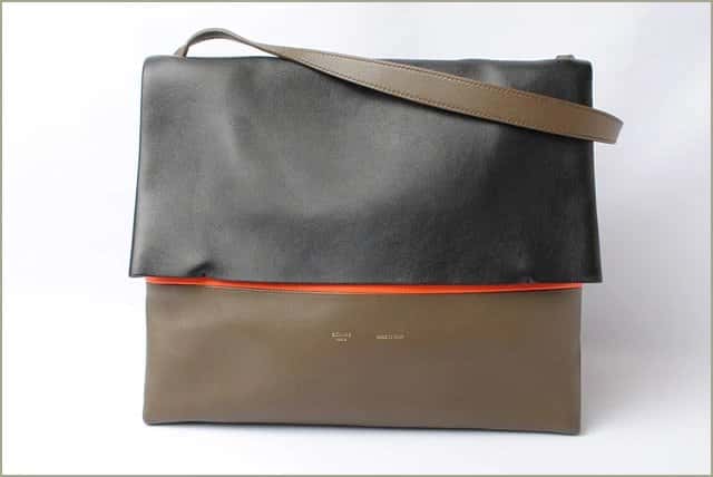 Celine Tri Color Leather All Soft Bag MultiColor Leather Very good - Back View