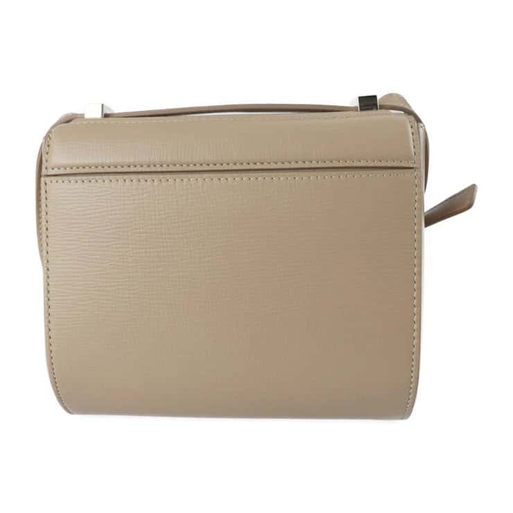 Givenchy Beige Leather Mini Pandora Box Shoulder Bag Beige Leather Good - Inside View