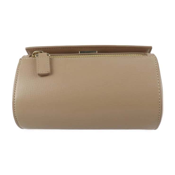 Givenchy Beige Leather Mini Pandora Box Shoulder Bag Beige Leather Good - Model View
