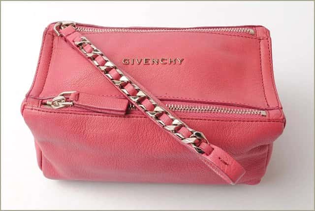 Givenchy Sugar Goatskin Mini Red Pandora Red Leather Very good - Box View