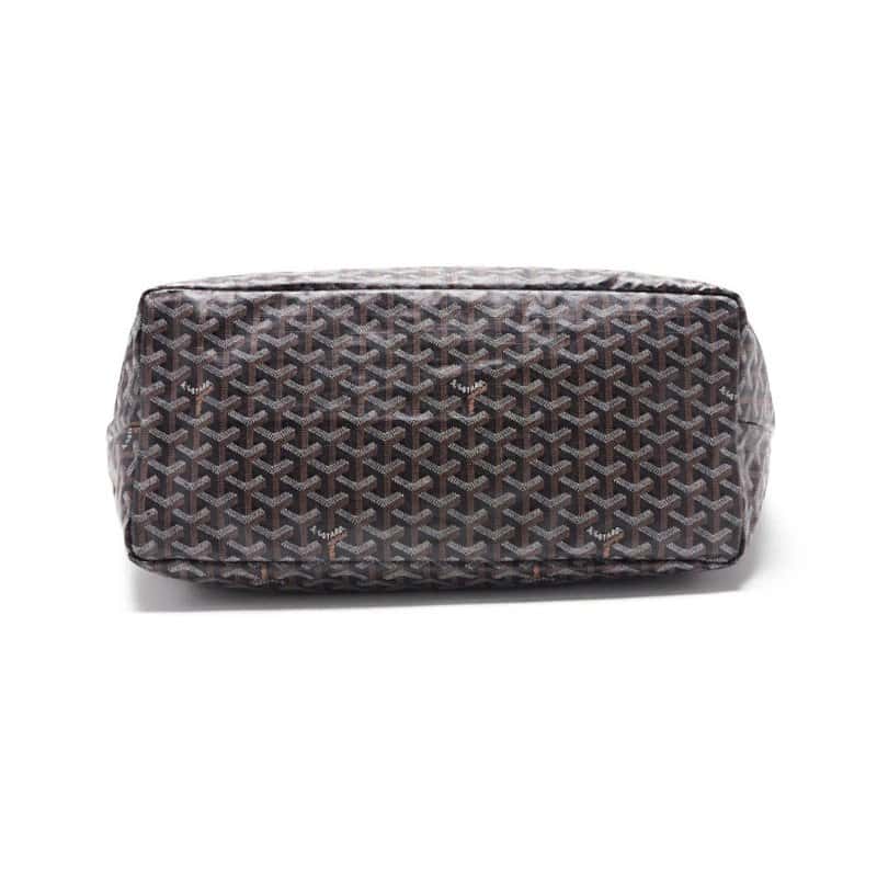 Goyard Black Goyardine Coated Canvas and Leather Mr./Ms. GM Tote Bag Black Leather Very good - Box View