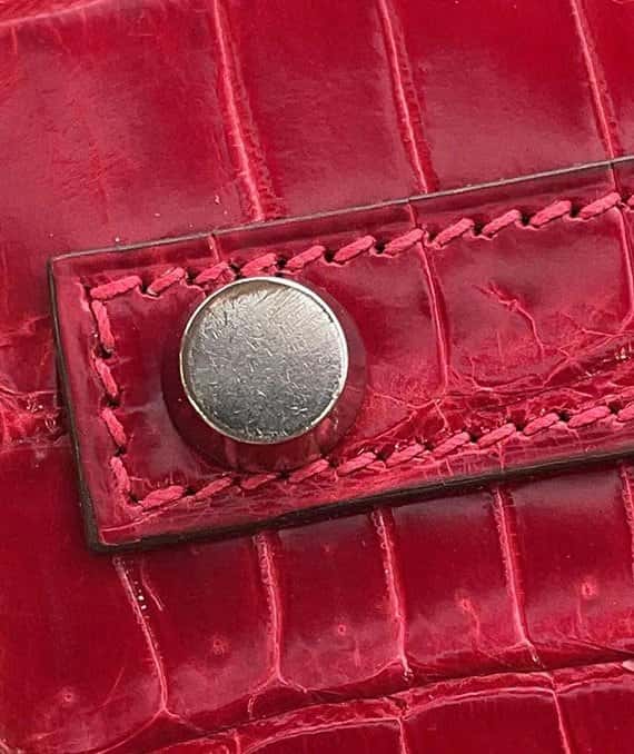 Hermès 2004 Porosus Crocodile Leather Birkin Handbag size 30 in Blaze with Palladium Hardware MultiColor Leather Very good - Box View