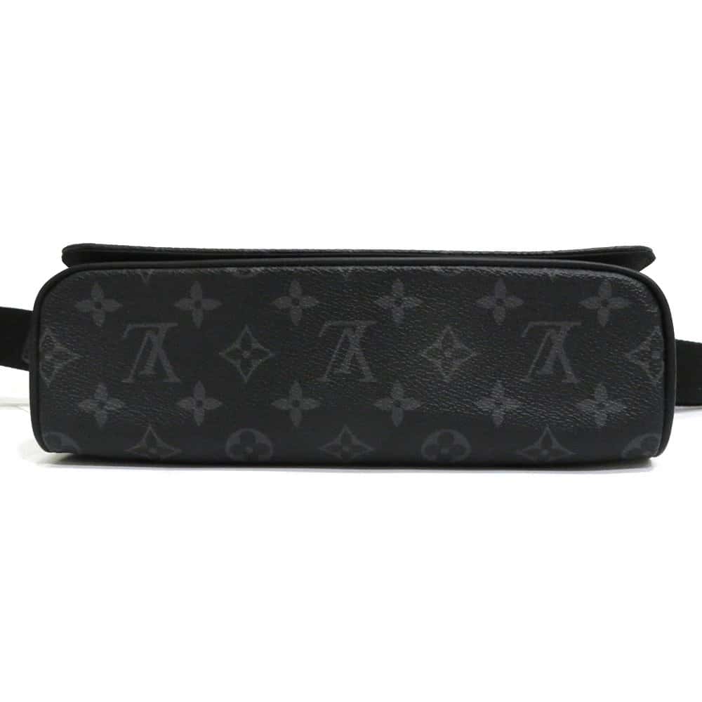 Louis Vuitton Monogram Eclipse Canvas District PM Bag MultiColor Canvas Very good - Box View