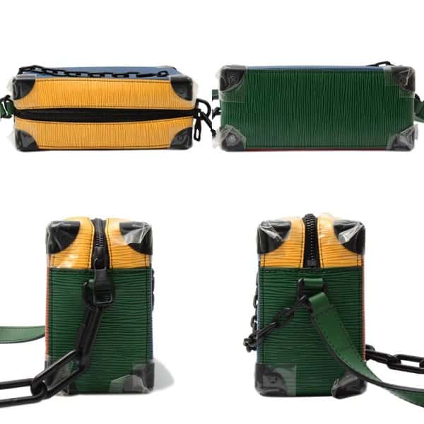 Louis Vuitton Multicolor Epi Leather Mini Soft Trunk Bag MultiColor Leather Very good - Model View