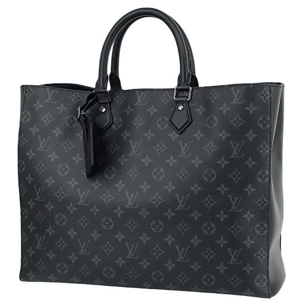 Louis Vuitton Bag Grand Sac Monogram Eclipse MultiColor Leather Never worn - Front View