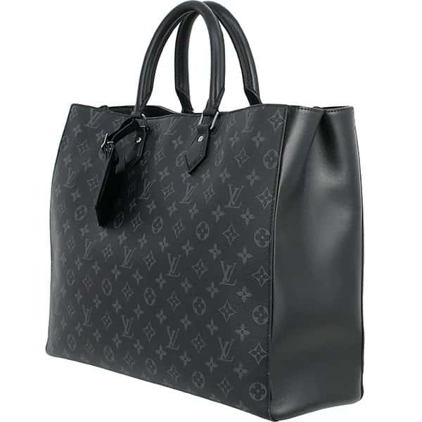 Louis Vuitton Bag Grand Sac Monogram Eclipse MultiColor Leather Never worn - Model View