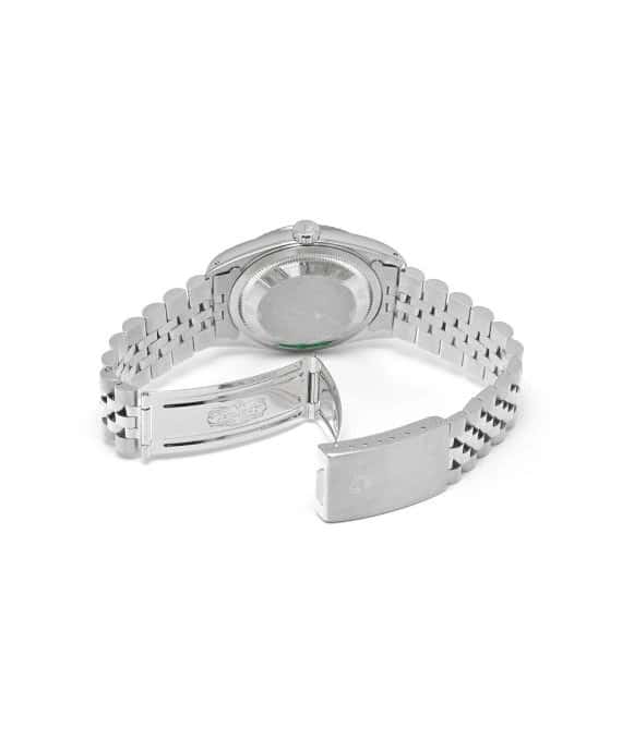 Rolex 1990 Datejust 16234 L Automatic Stainless Steel White Gold Jubilee Bracelet Men's Watch White Stainless steel Very good - Model View