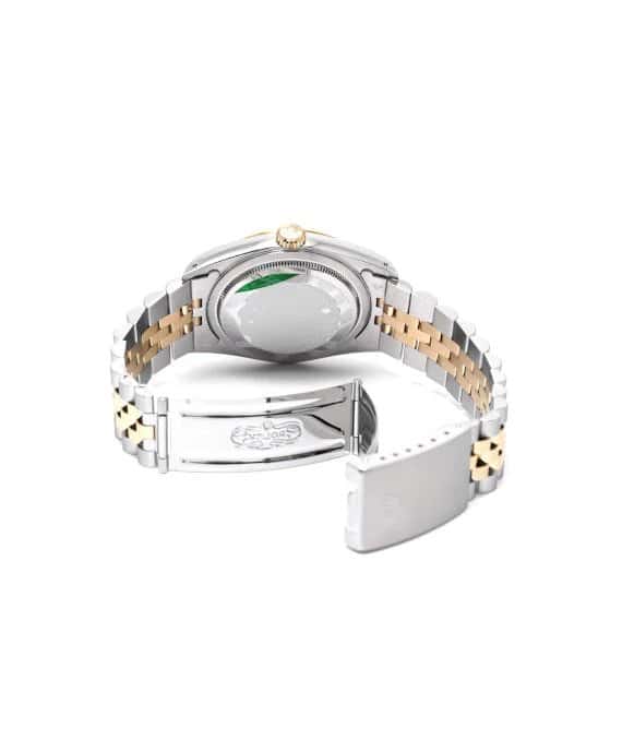 Rolex 1991 Date just 16233G 36mm Champagne Dial Stainless Steel and Yellow Gold Jubilee Bracelet Automatic Men's Watch Beige Stainless steel Very good - Model View