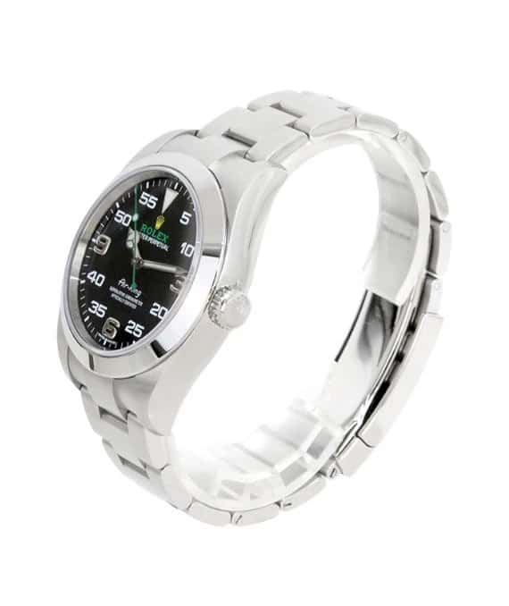 Rolex Air King 40mm Black Dial Stainless Steel Automatic Men's Watch Black Very good - Inside View