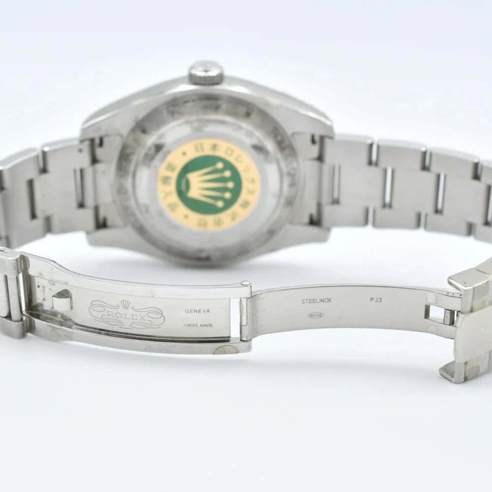 Rolex Black Stainless Steel Milgauss 116400GV Automatic Men's Wristwatch Black Very good - Box View