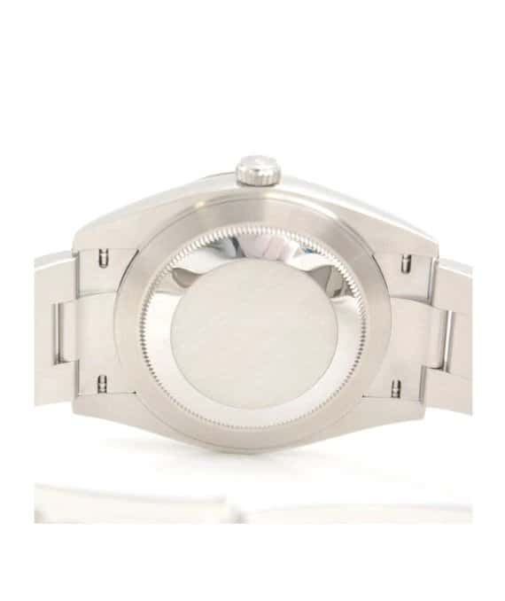 Rolex Datejust 42.4mm Azzurro Blue Dial Roman Numeral Automatic Men's Watch in Stainless Steel and White Gold White Very good - Inside View