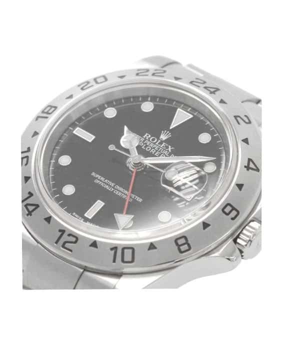 Rolex Explorer 2 16570 40mm Black Dial Stainless Steel Automatic Men's Watch Black Very good - Box View