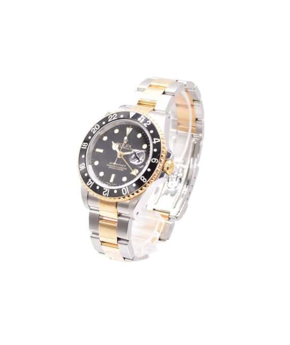 Rolex GMT-Master II 16713 40mm Black Dial Yellow Gold and Stainless Steel Men's Watch Yellow Very good - Inside View