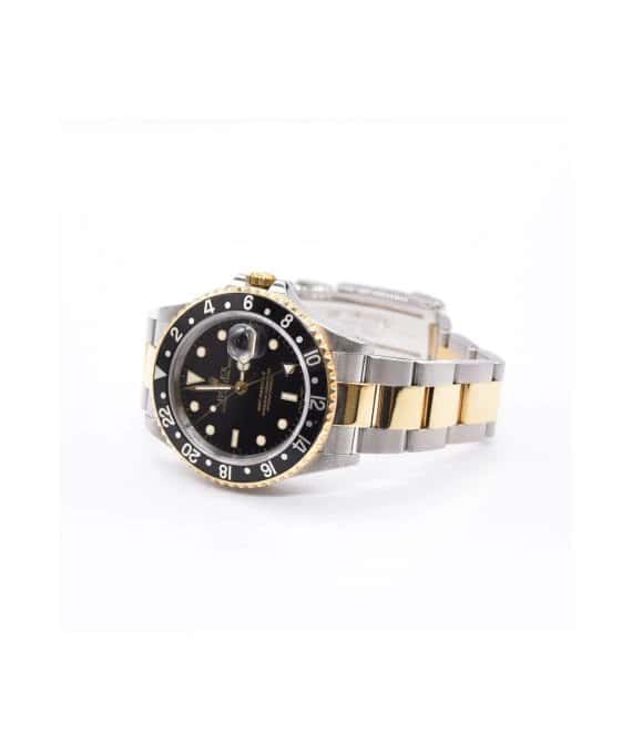 Rolex GMT-Master II 16713 40mm Black Dial Yellow Gold and Stainless Steel Men's Watch Yellow Very good - Model View