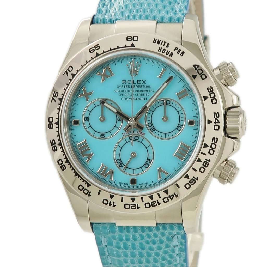Rolex Cosmograph Daytona 116519 Blue Very good - Front View