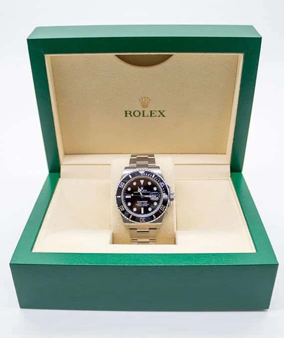 Rolex submariner ref no 126610LN stainless steel oyster bracelet Men’s wristwatch 41mm Silver Stainless steel Never worn - Back View