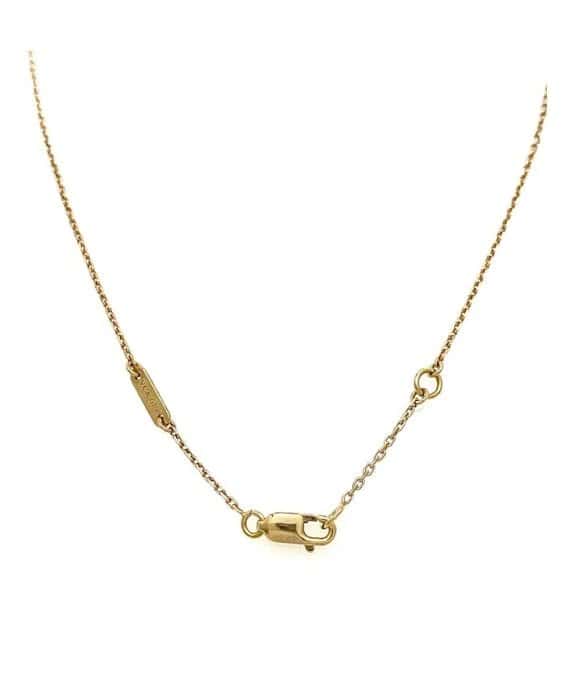 Van Cleef & Arpels Sweet Alhambra Mini Necklace In 18k Yellow Gold Yellow Gold Very good - Inside View