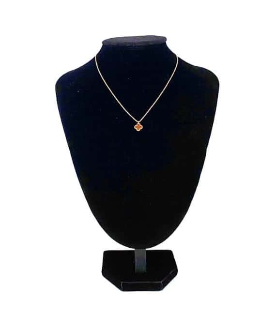 Van Cleef & Arpels Sweet Alhambra Mini Necklace In 18k Yellow Gold Yellow Gold Very good - Box View