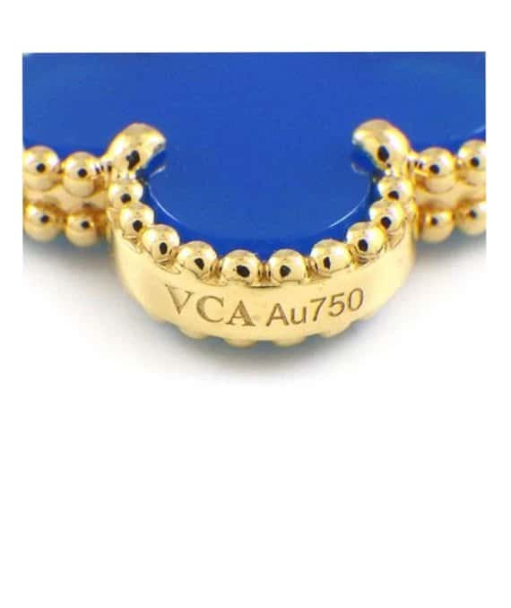 Van Cleef & Arpels Vintage Alhambra 10 Motifs 18k Yellow Gold Necklace Yellow Gold Very good - Box View