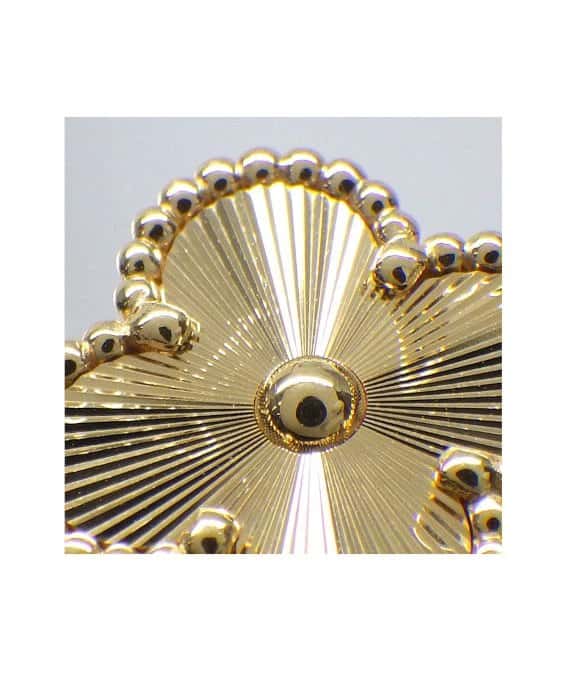 Van Cleef & Arpels Vintage Alhambra 18k Yellow Gold Ring Yellow Gold Very good - Box View