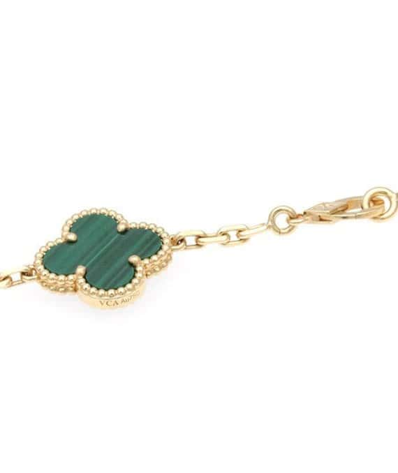 Van Cleef & Arpels Vintage Alhambra Long 20 Motifs Necklace in 18k Yellow Gold Yellow Gold Very good - Inside View