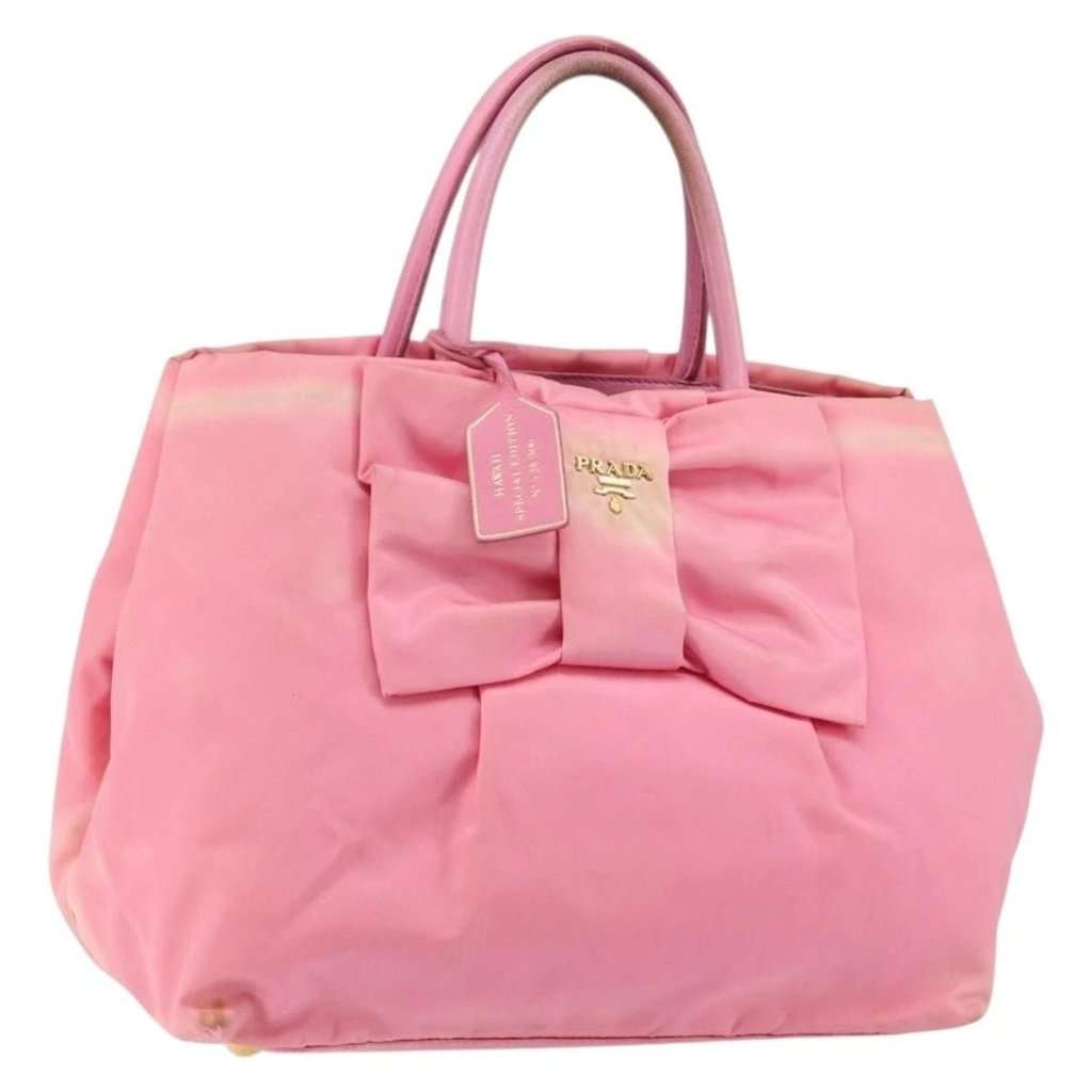 Prada Handbag Pink Good - Front View