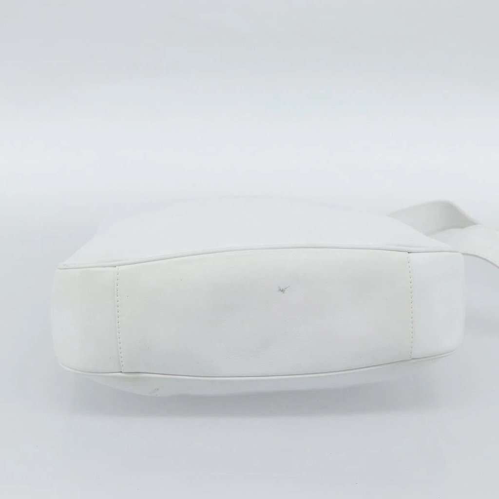 Gucci Bamboo leather shoulder bag White Leather Good condition - Inside View
