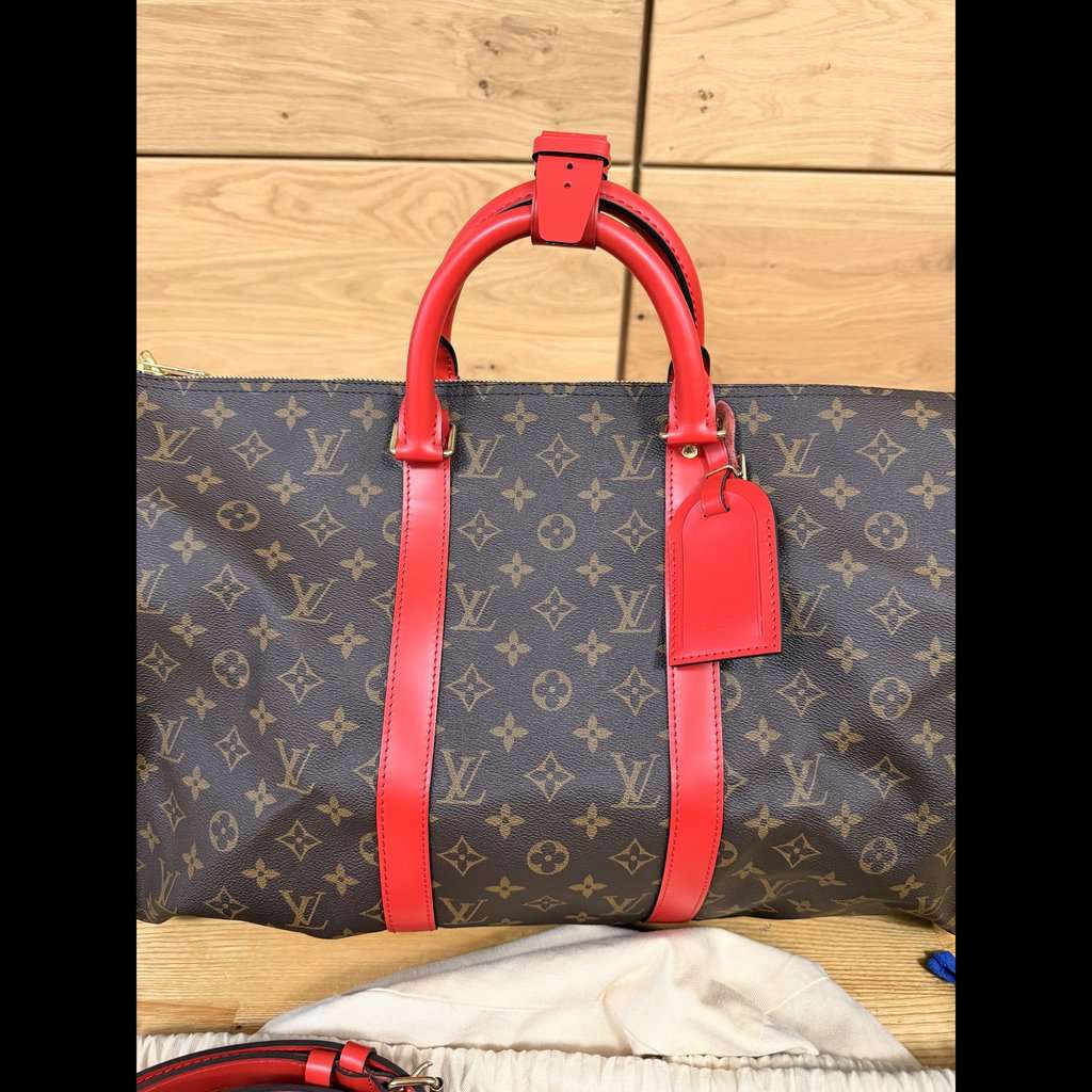 Louis Vuitton Keepall 50 Brown Never worn - Back View