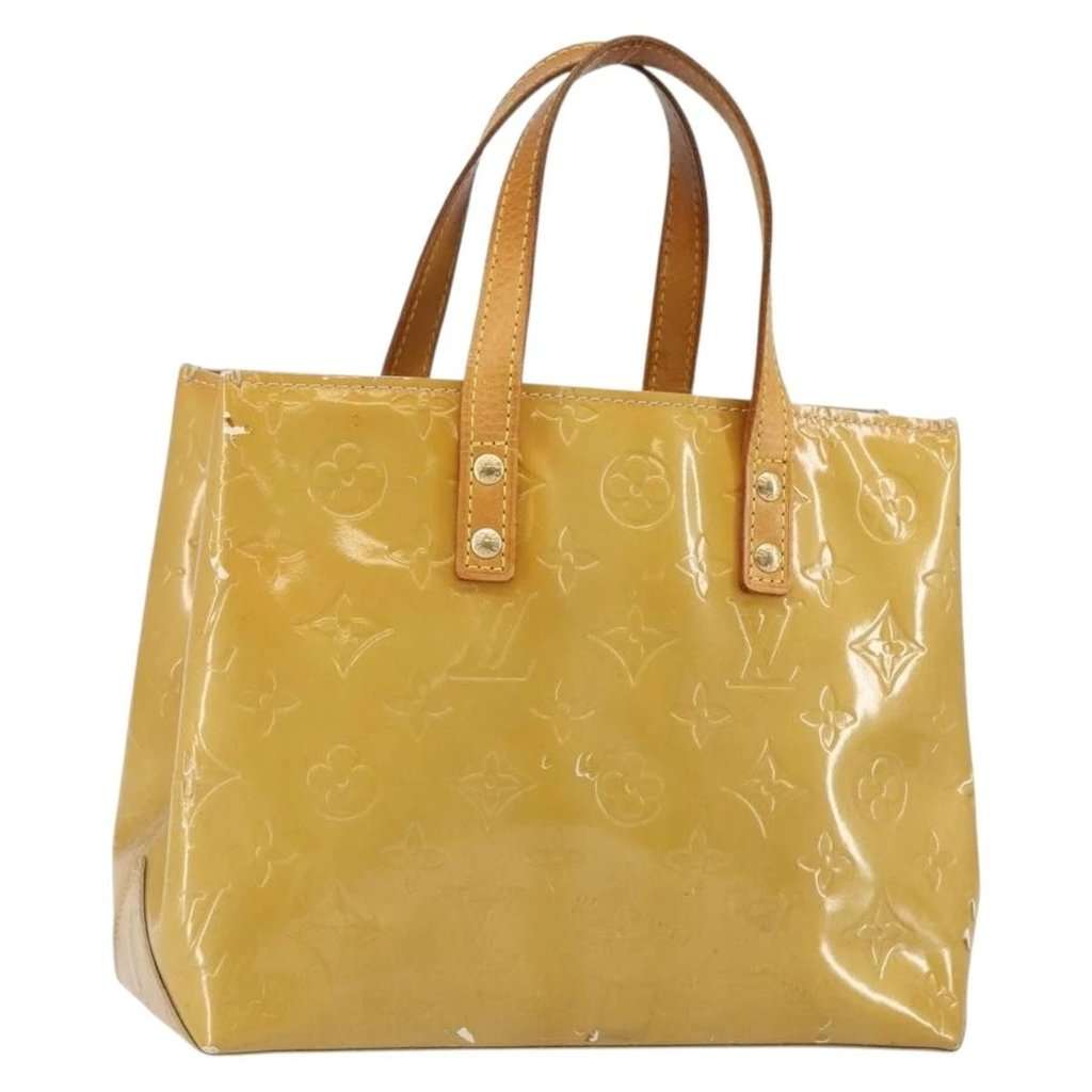 Louis Vuitton Handbag Beige Leather Good condition - Front View