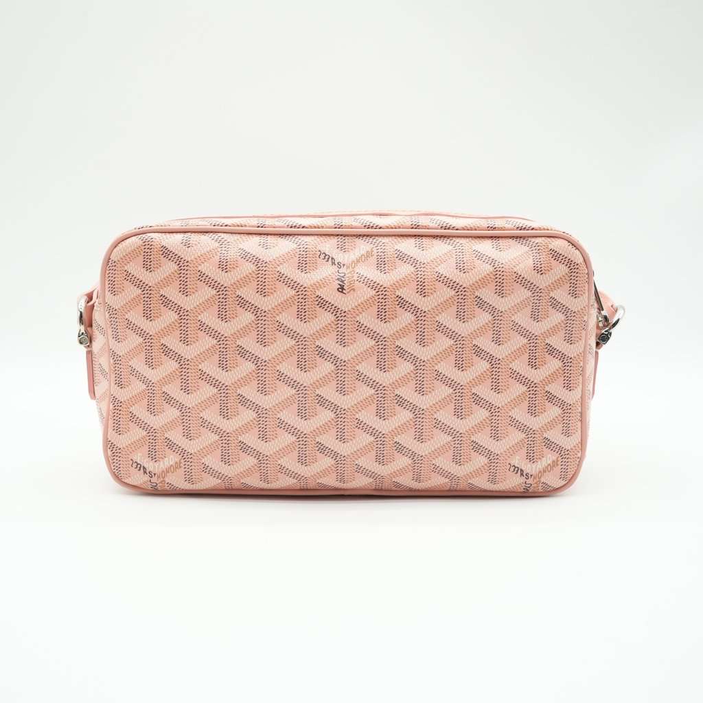 Goyard Cap Vert PM Bag Pink Canvas Very good - Back View