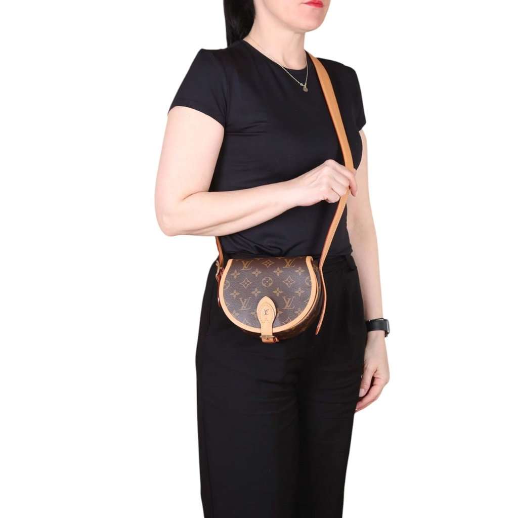 Louis Vuitton Tambourin Brown Leather Very good - Back View