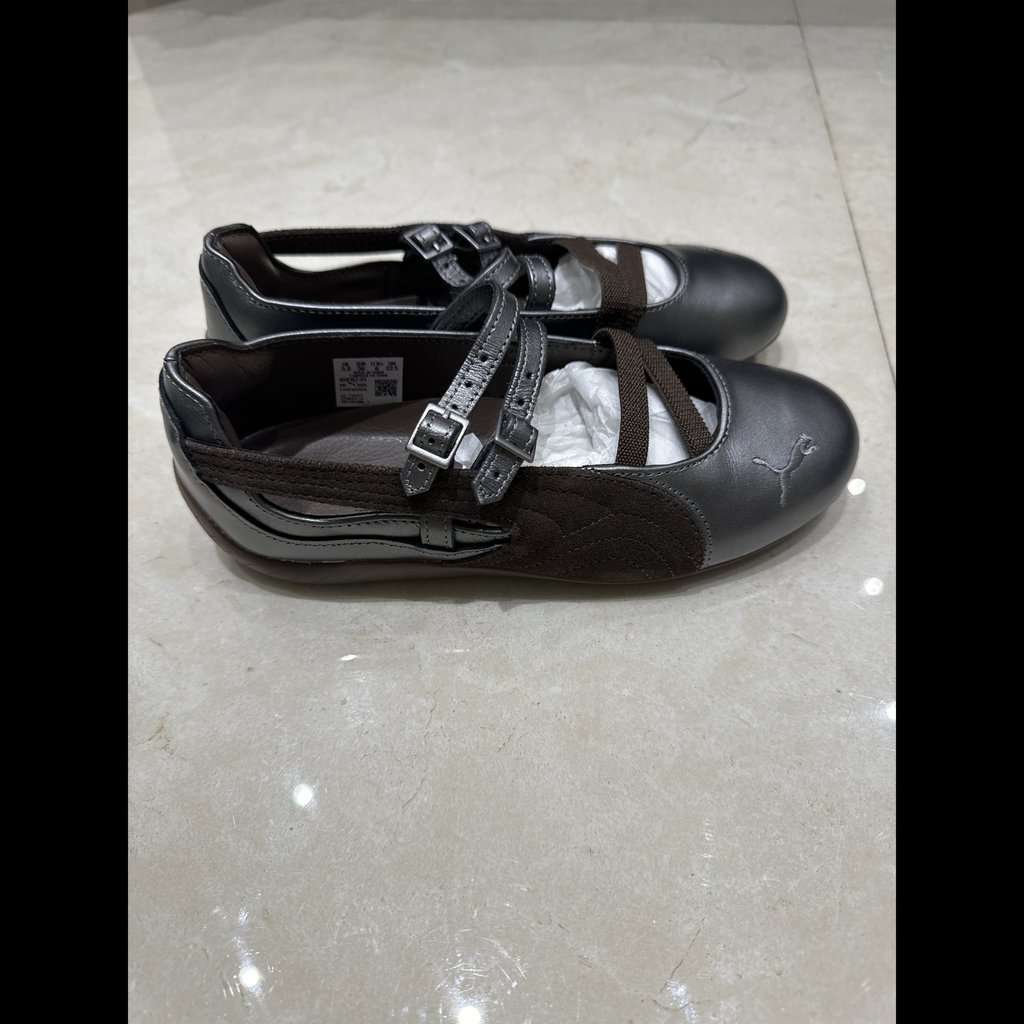 Puma Speedcat Ballet Flats MultiColor Leather Never worn - Back View