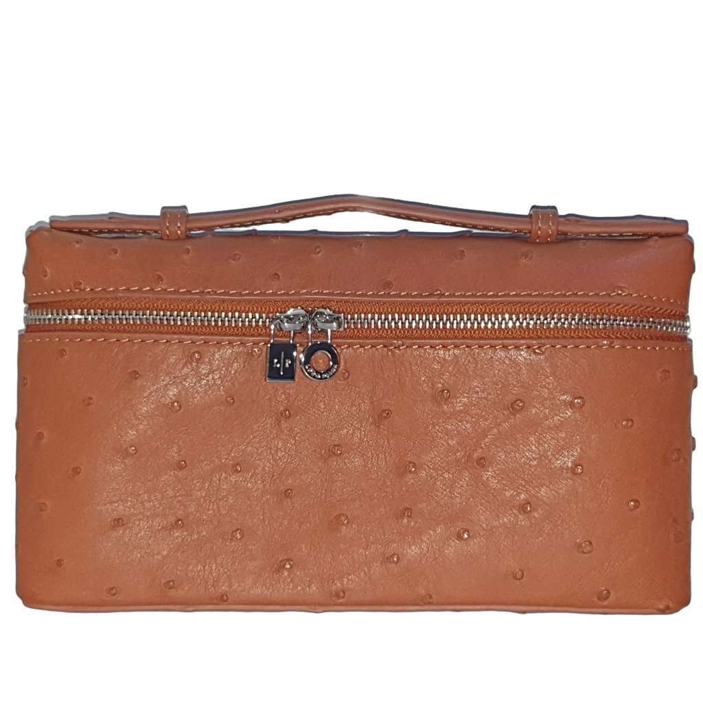 Loro Piana Extra pocket L19 Brown Leather Never worn - Front View