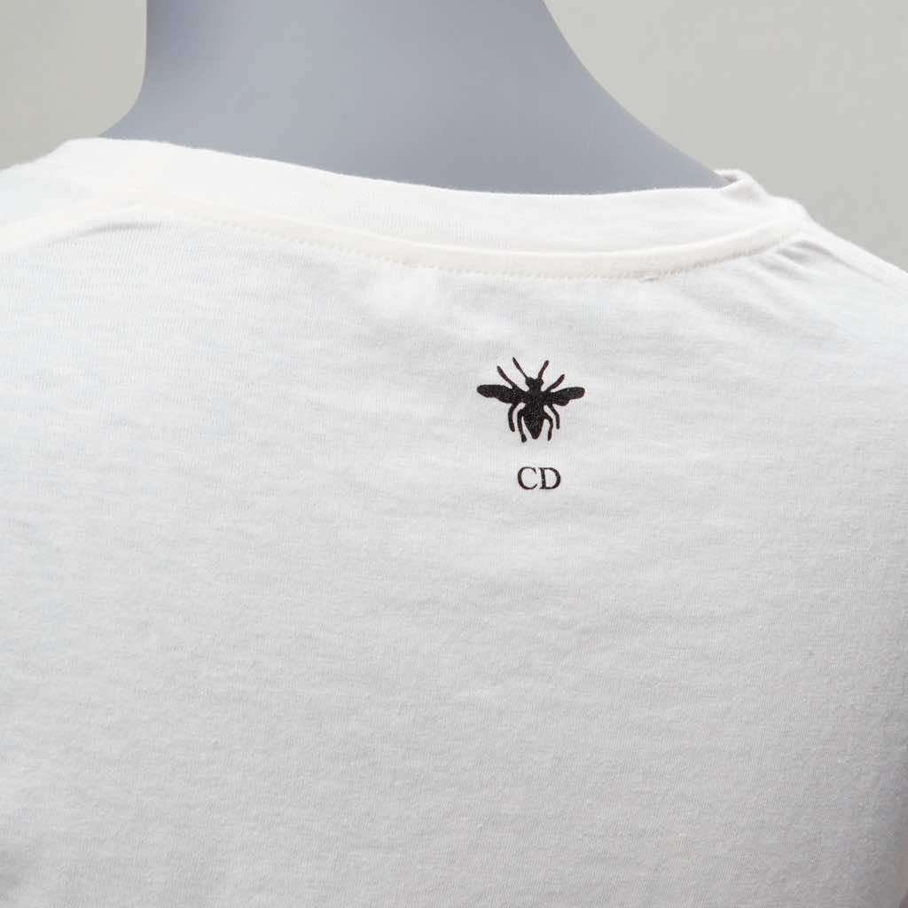 Christian Dior Star Logo T-Shirt Pink Cotton Never worn - Back View