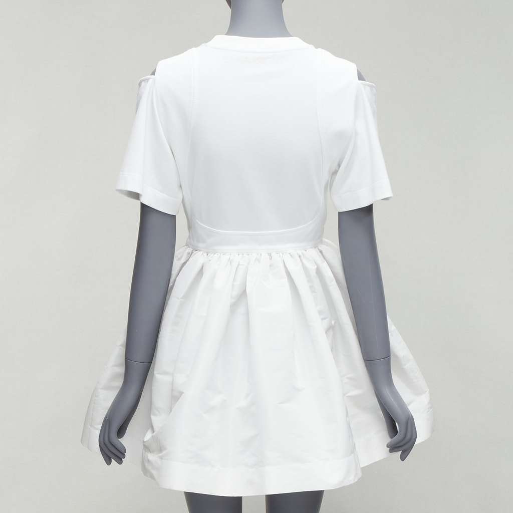 Alexander McQueen Cut Out Dress White Cotton Never worn - Box View