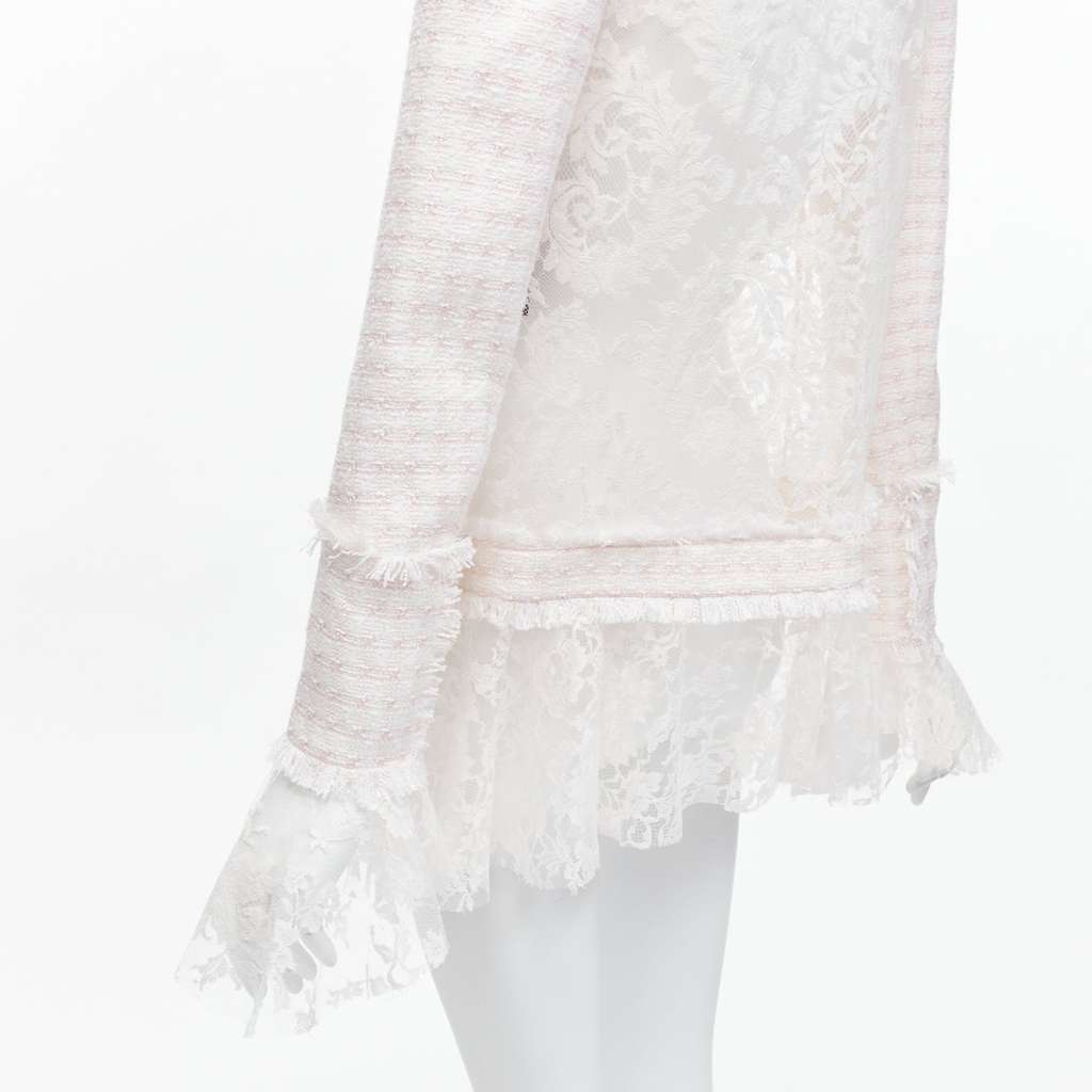 Balmain Spencer White Polyester Never worn - Back View