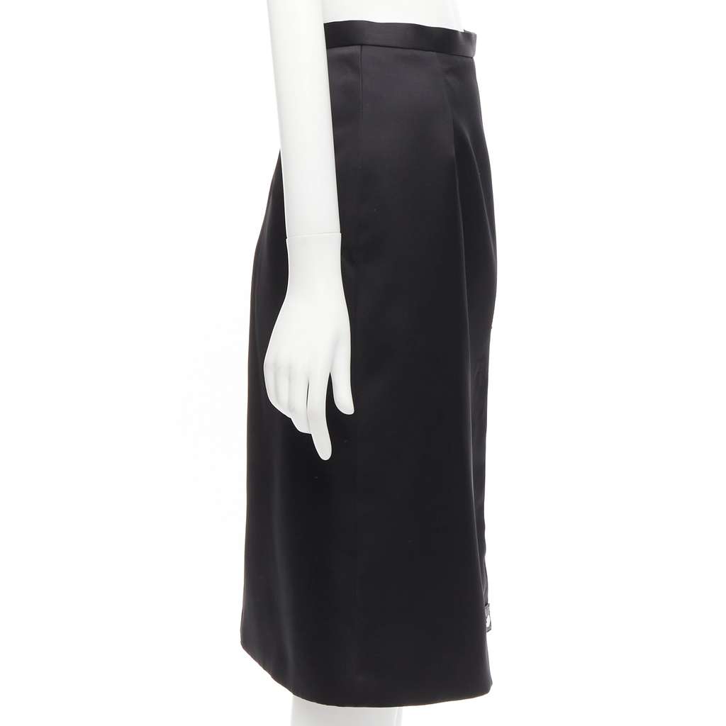 Christopher Kane Chain Slit Skirt Black Polyester Never worn - Model View