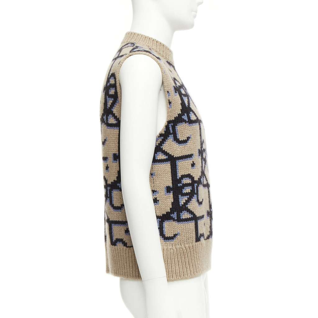 Dior Cactus Jack Beige Cashmere Never worn - Model View