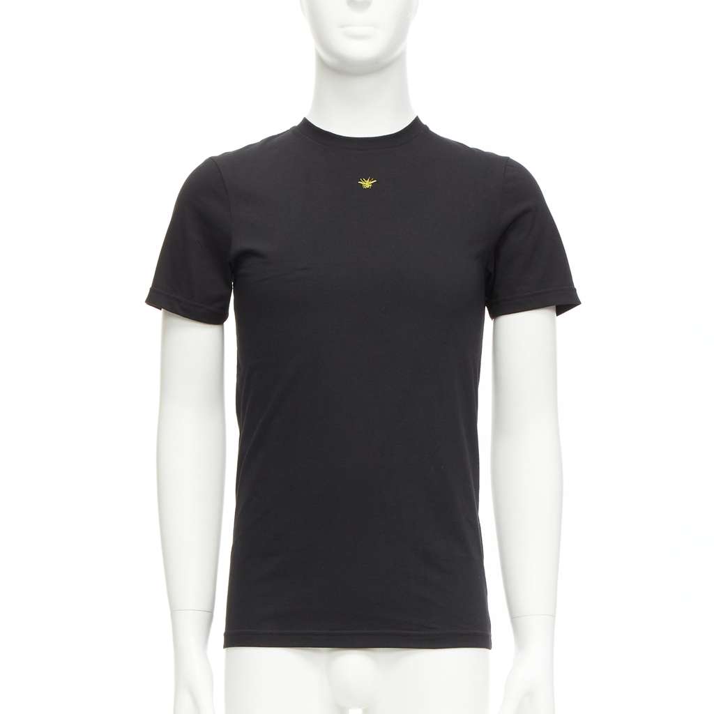 Dior Bee Embroidered Shirt Black Cotton Never worn - Front View