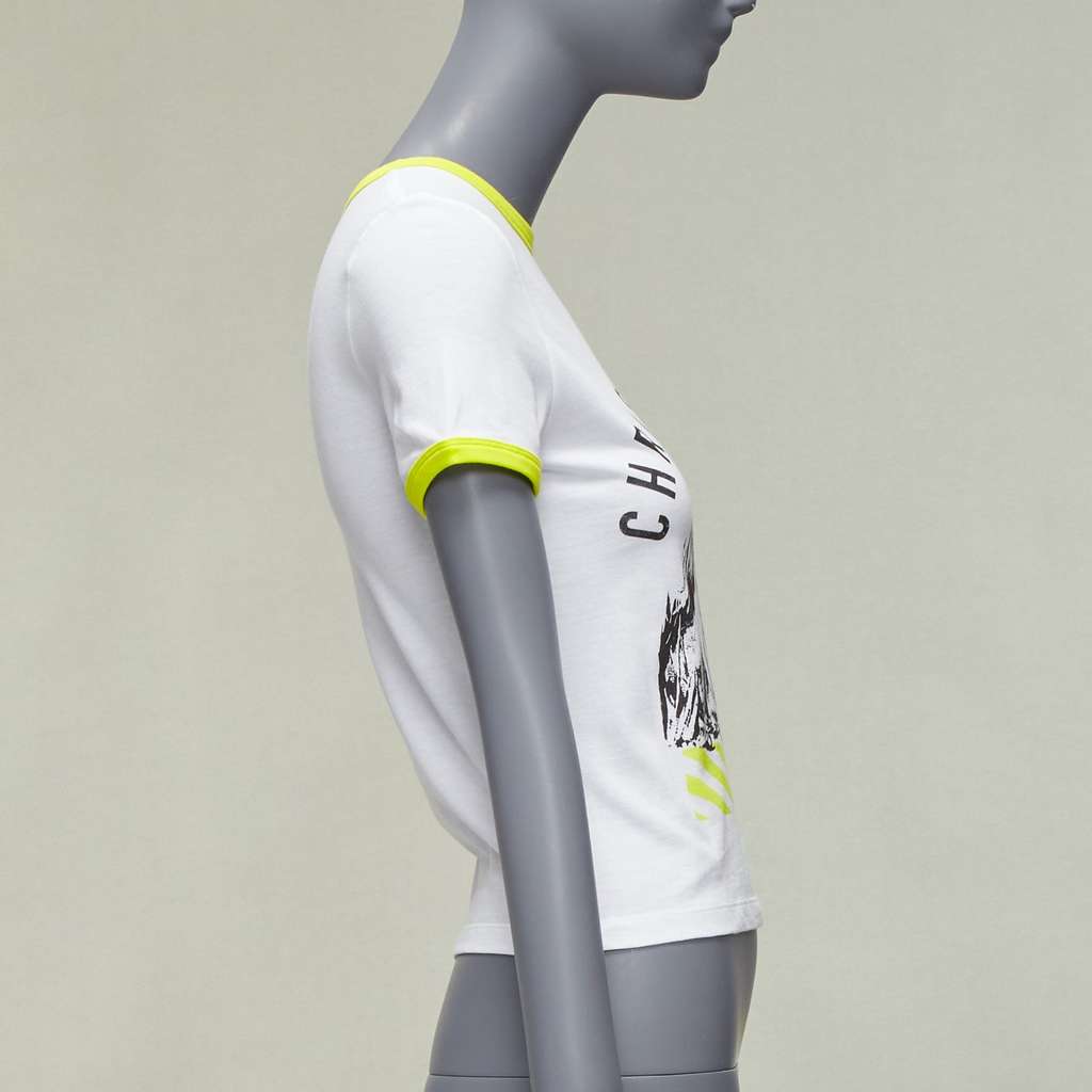 Dior Lion Graphic Tee White Cotton Never worn - Model View