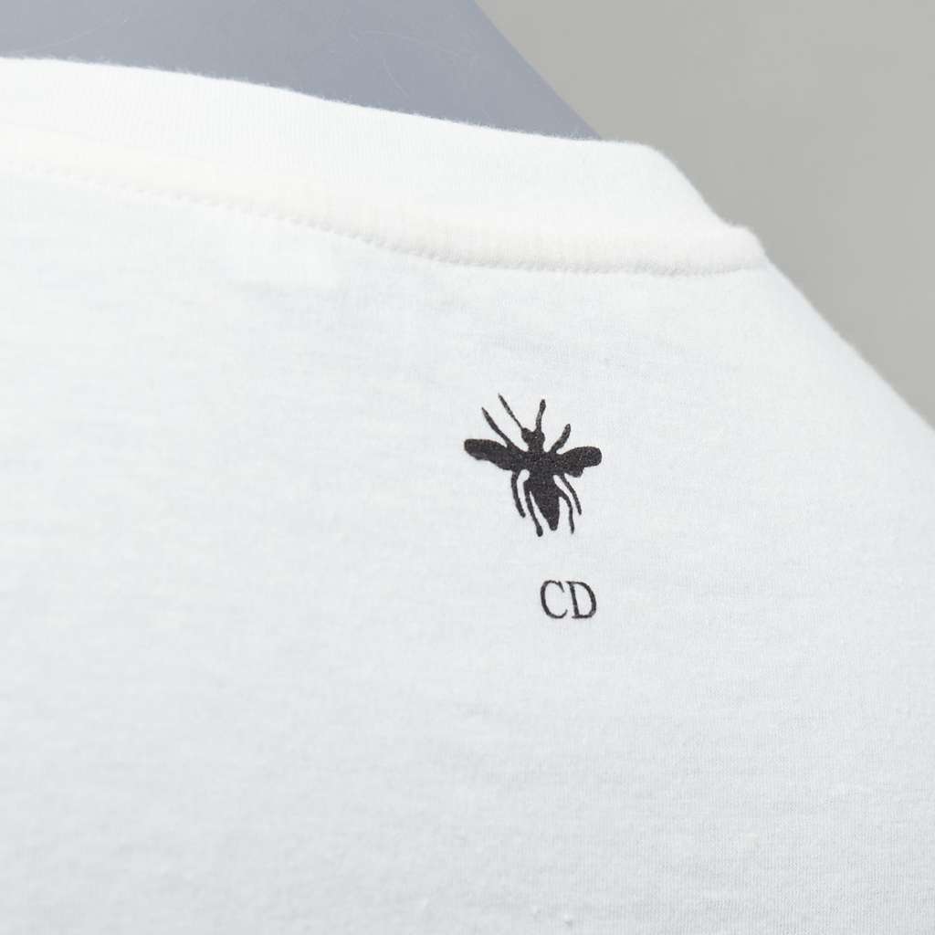 Dior Stamp Cotton Shirt White Cotton Never worn - Back View