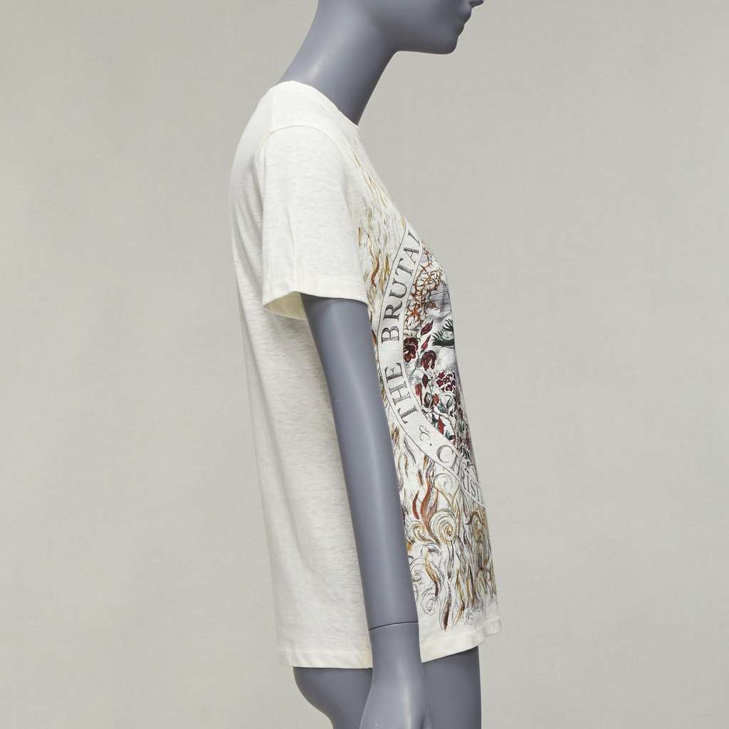 Dior Brutal Journey Tee Beige Cotton Never worn - Model View