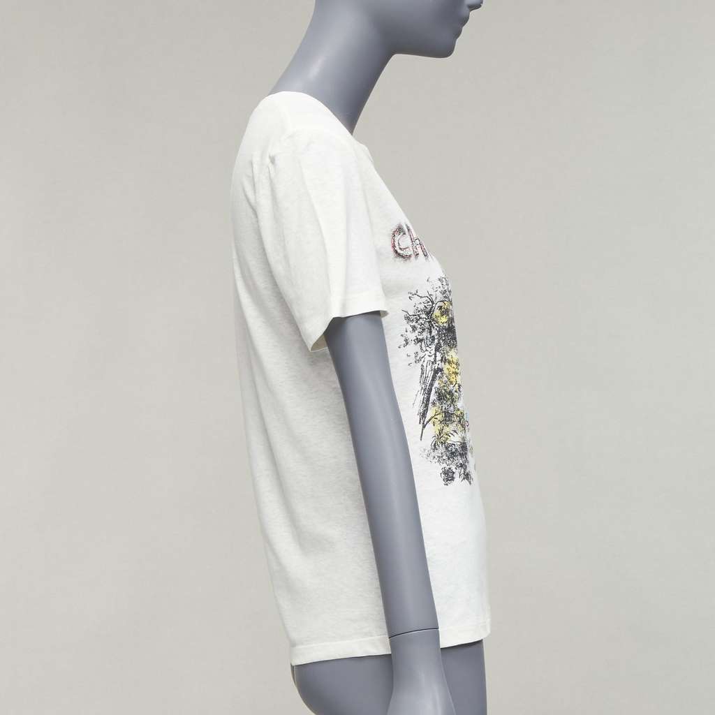 Dior Toile De Jouy Tee Beige Cotton Very good - Model View
