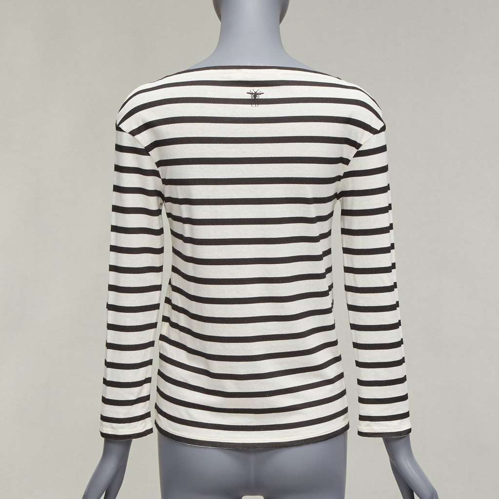 Dior Artists Stripe Tee White Cotton Very good - Box View