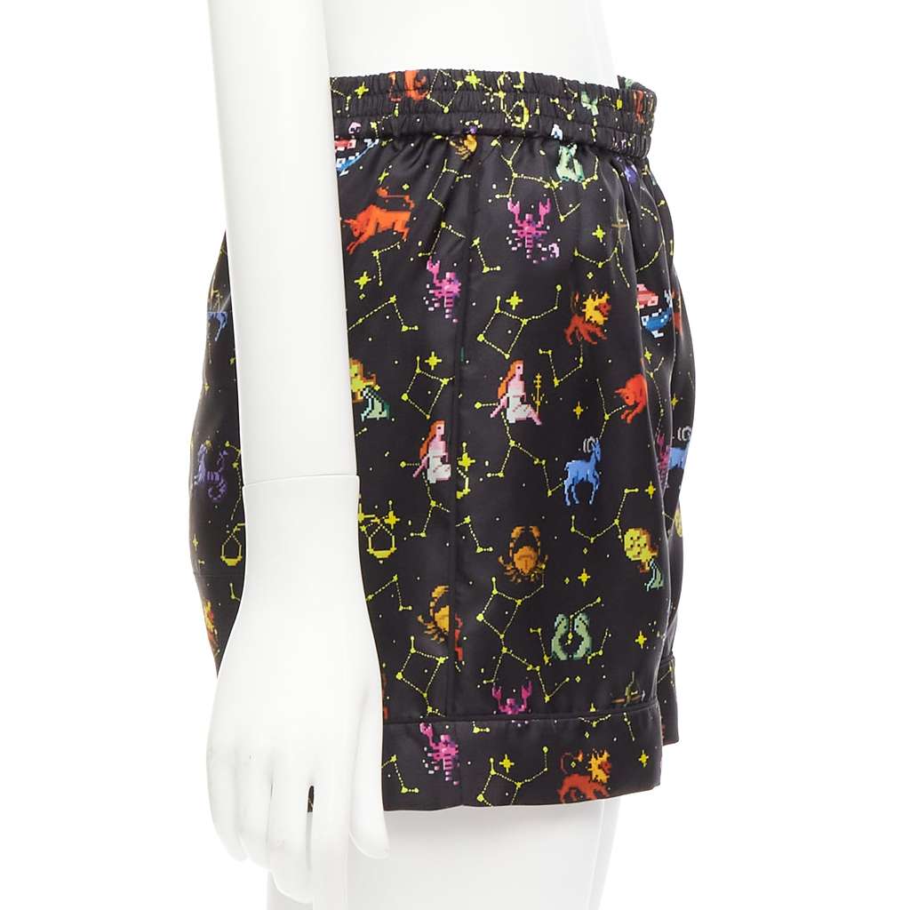 Dior Astrology Boxer Shorts Black Silk Never worn - Model View