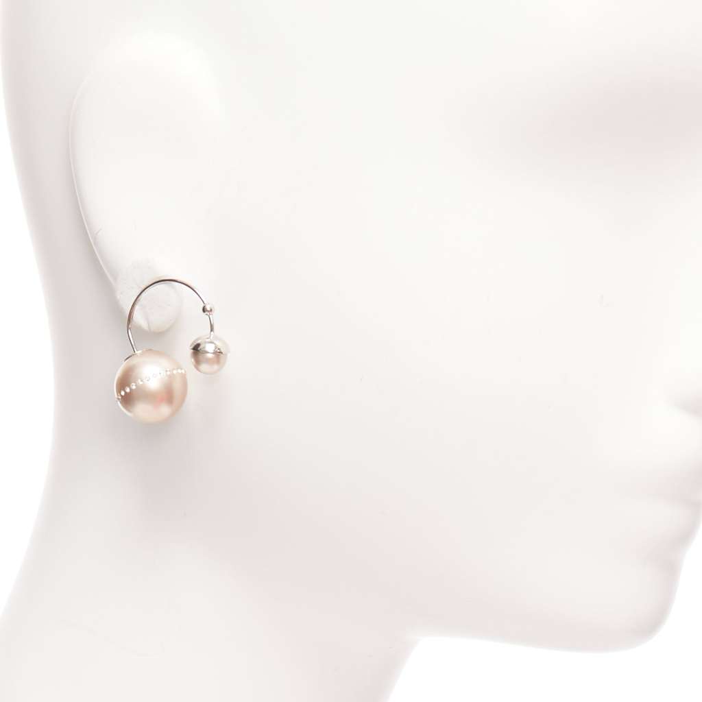Dior Pink Pearl Earrings Pink Pearl Never worn - Back View