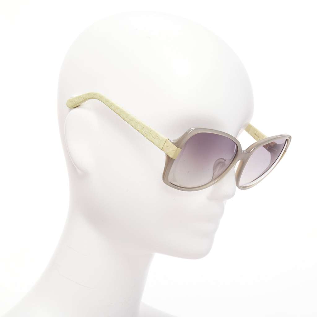 Linda Farrow LFL1426 Beige Good - Front View