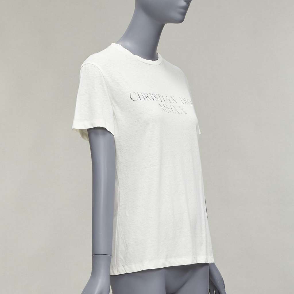 Dior Together Apart Tee Beige Cotton Never worn - Inside View