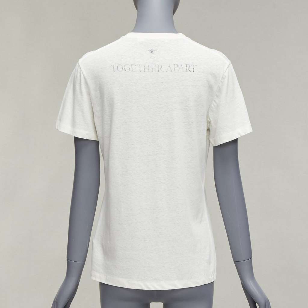 Dior Together Apart Tee Beige Cotton Never worn - Box View